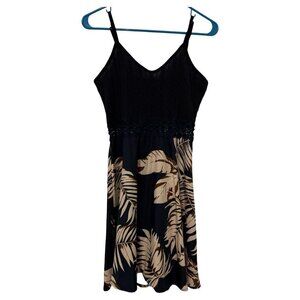 SHEIN Tropical Print Cami Dress - Small